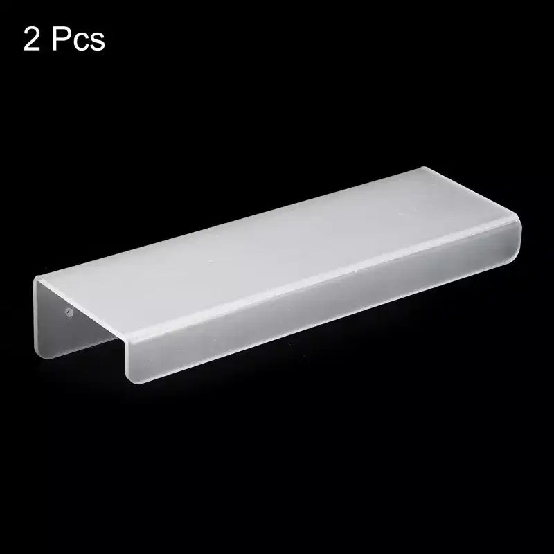 Estante flotante de pared transparente de acrílico Unique Bargains para baño y cocina