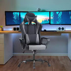 Silla de oficina FDW, silla de juego, silla de escritorio, silla ejecutiva con soporte lumbar, taburete ajustable, silla de ordenador giratoria con ruedas