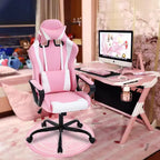 Silla de oficina FDW, silla de juego, silla de escritorio, silla ejecutiva con soporte lumbar, taburete ajustable, silla de ordenador giratoria con ruedas