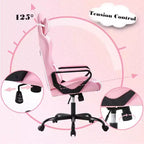 Silla de oficina FDW, silla de juego, silla de escritorio, silla ejecutiva con soporte lumbar, taburete ajustable, silla de ordenador giratoria con ruedas