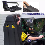 Silla de oficina FDW, silla de juego, silla de escritorio, silla ejecutiva con soporte lumbar, taburete ajustable, silla de ordenador giratoria con ruedas
