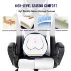 Silla de oficina FDW, silla de juego, silla de escritorio, silla ejecutiva con soporte lumbar, taburete ajustable, silla de ordenador giratoria con ruedas