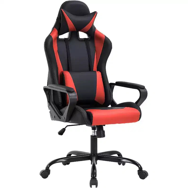 Silla de oficina FDW, silla de juego, silla de escritorio, silla ejecutiva con soporte lumbar, taburete ajustable, silla de ordenador giratoria con ruedas